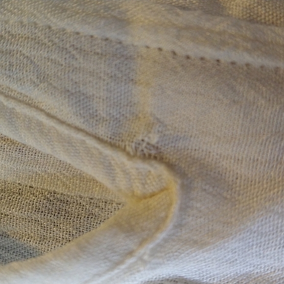 J. Jill creme long sleeve button open front button sleeve long blouse. Size XS - Picture 11 of 11